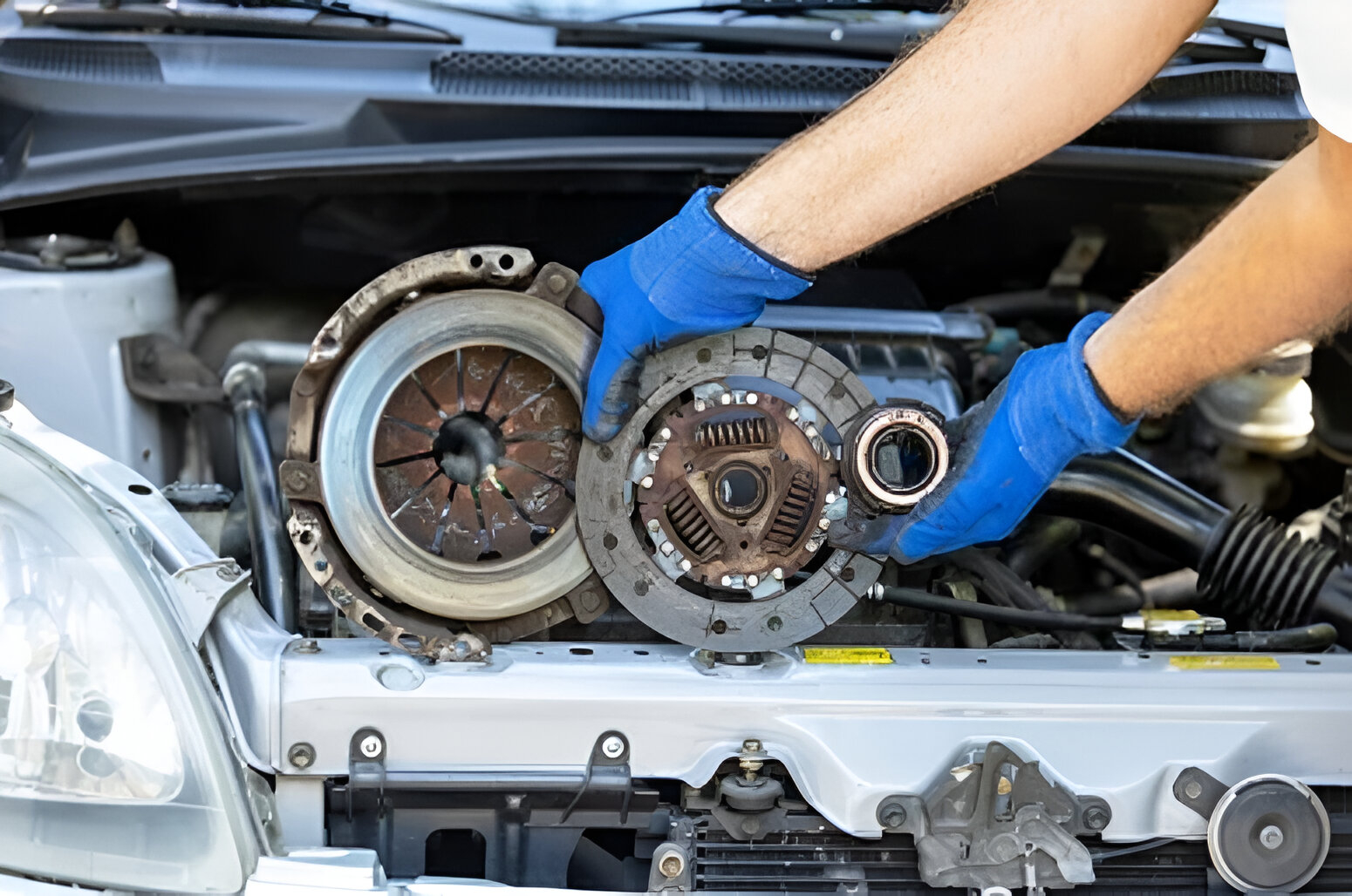 Complete clutch replacement service at a Northern Beaches workshop