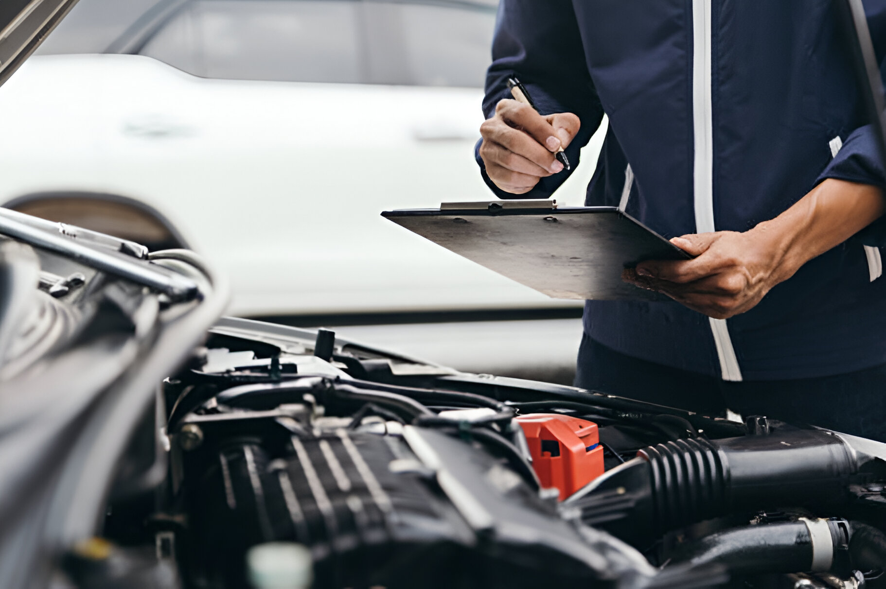 Engine and exhaust safety checks completed during an eSafety inspection