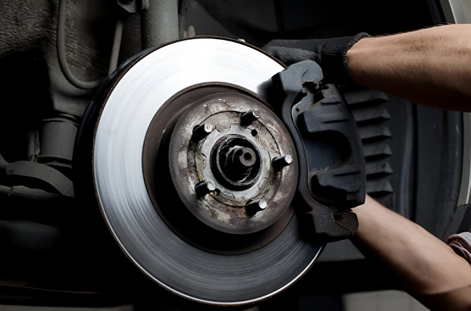 Featured image showing premium brake pads and rotors used in Brookvale car servicing
