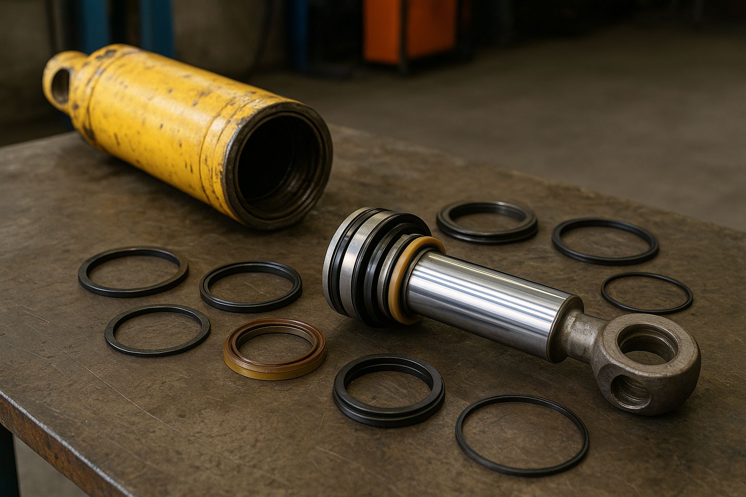 - Warringah Brake & Clutch Centre – Clutches, Brakes, Rotors Full hydraulic cylinder disassembly showing pistons, seals and internal components